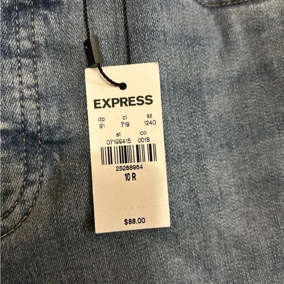 Women’s Express Mid Rise Skinny Jeans Size 10R NWT - Picture 4 of 4